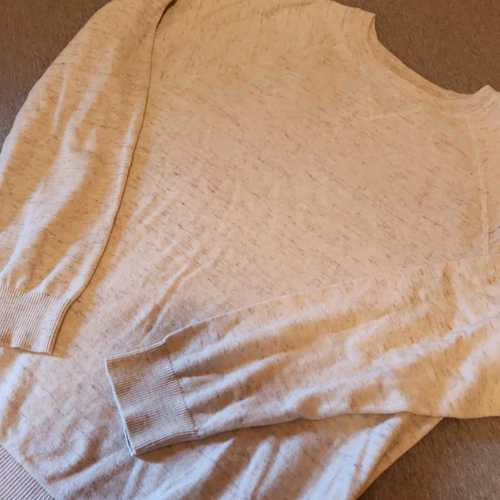 LOGG By H&M White And Gray Heather Look Sweater Size Large - Picture 6 of 6